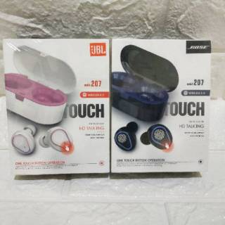 Headset Bluetooth JBL Touch TWS 207 Wireless Earphone