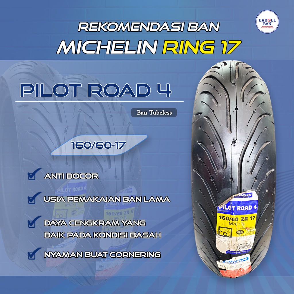 Jual Ban Motor Michelin Pilot Road 4 160 60 17 Indonesia Shopee Indonesia