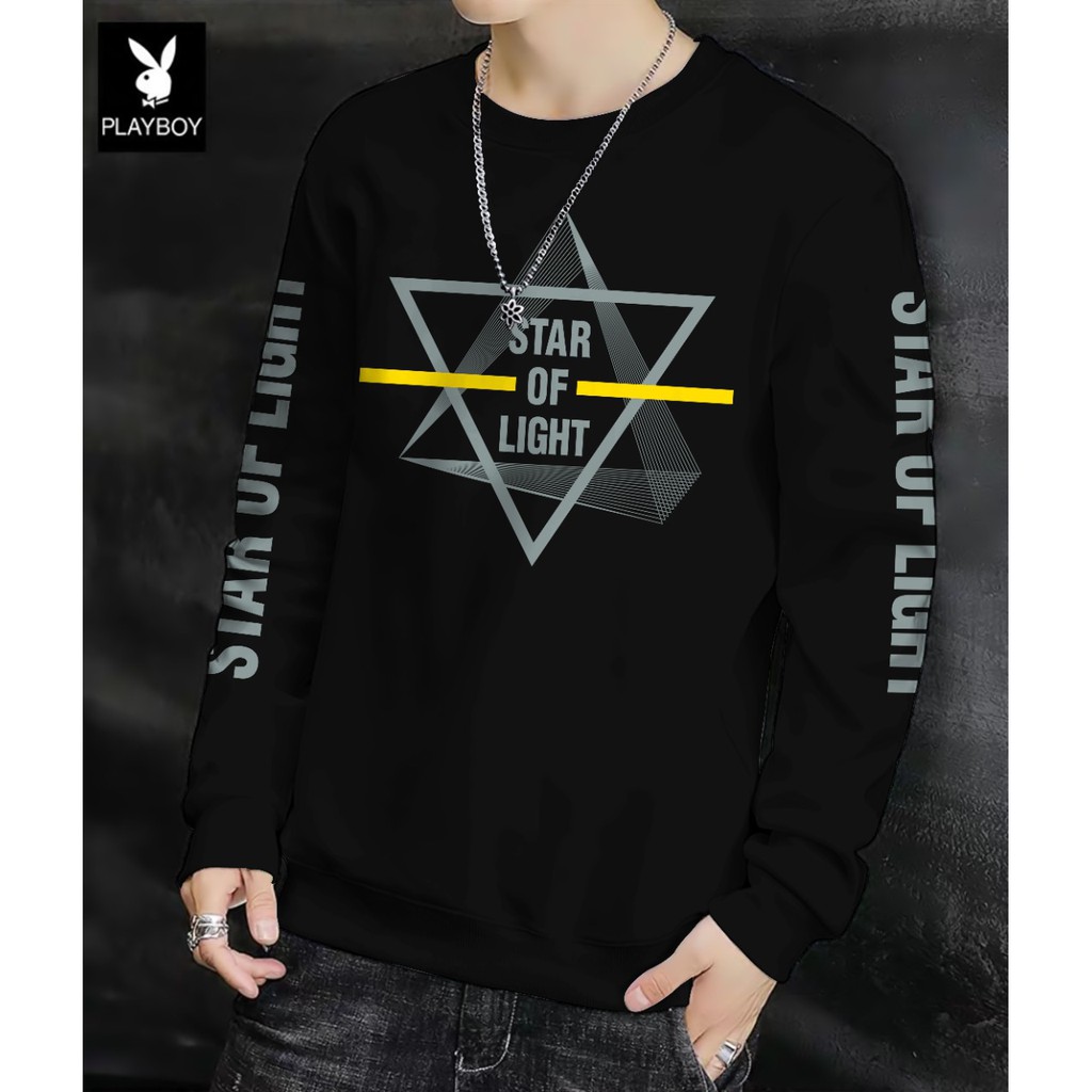 Sweater Pria/Sweter Pria/Sweter/Sweater  Panjang Star of Light Bahan Babyterry UK M-L