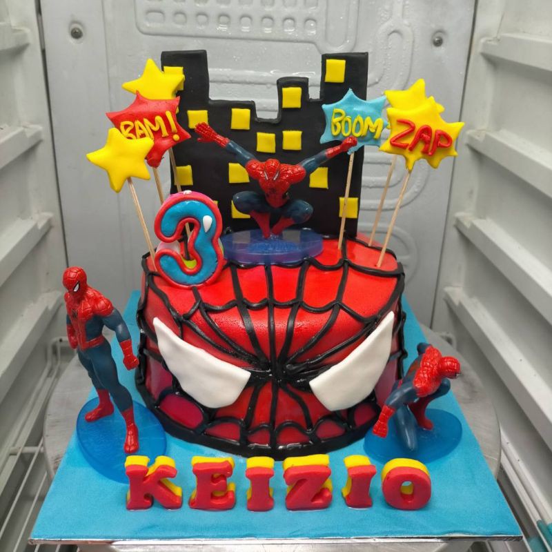 

kue ulang tahun spiderman