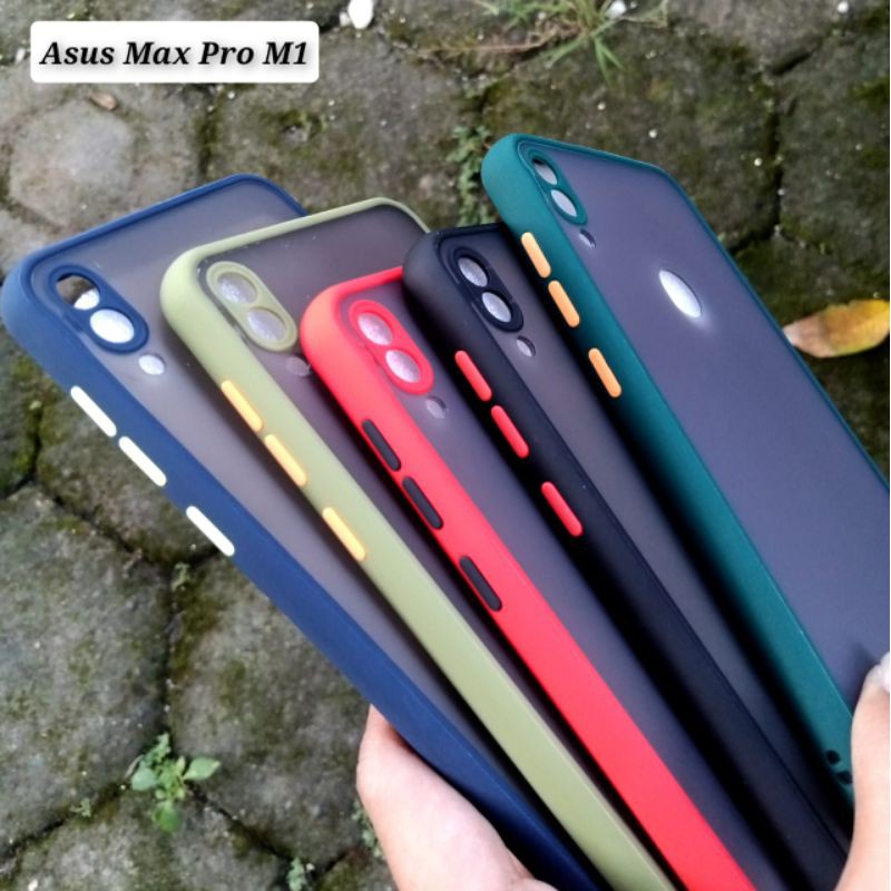 Case Asus Max Pro M1 Bumper Dove Acrylic + Camera Protection Super Hits 2021 Best Seller