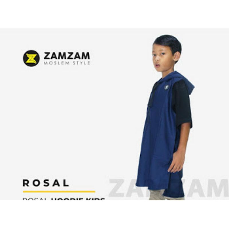 Rompi Sholat Anak dan REMAJA Rosal Hoodie kids