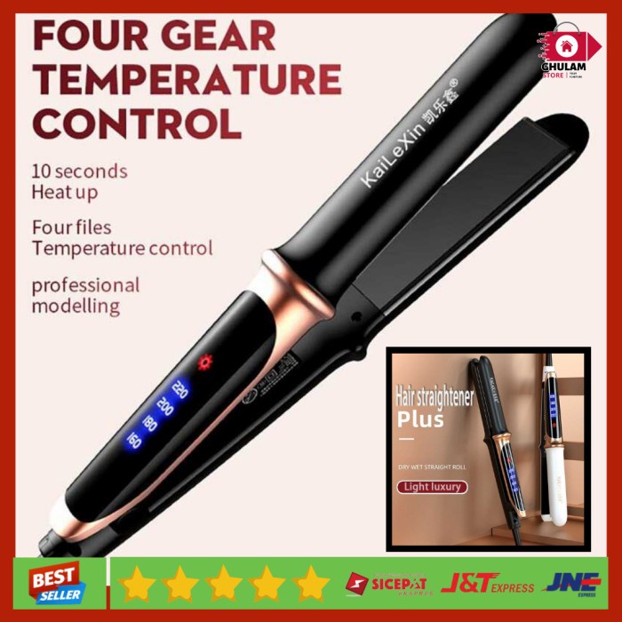 Catokan Rambut Negative Ion Hair Straightening Catokan Pelurus Rambut