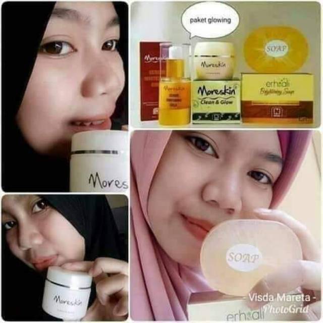 Moreskin Paket Glowing Pemutih Alami