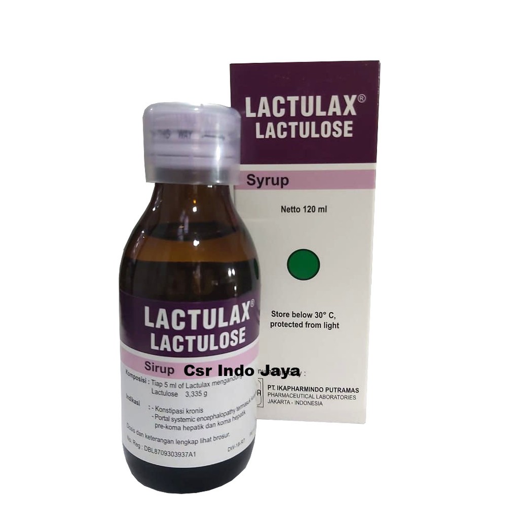 Obat Konstipasi LACTULAX / LACTULAK / LAKTULAK Sirup 120ml Ori