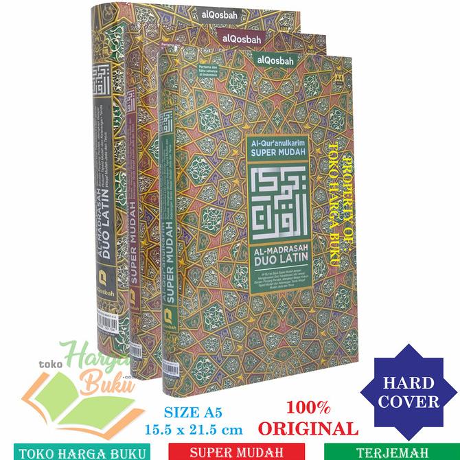 

Al-Quran Al-Madrasah Duo Latin A5 HC Tajwid Terjemah Tanda Waqaf QSB Star Seller Termurah