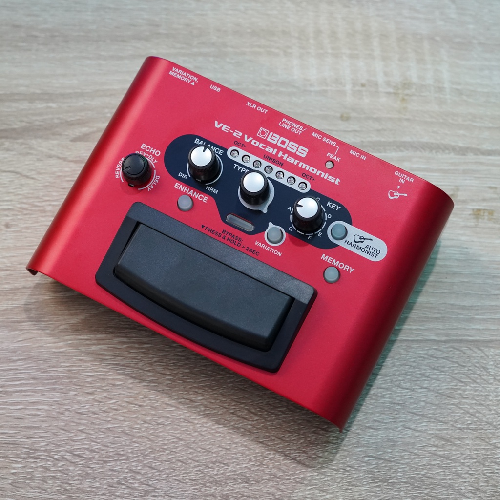 Boss Vocal Harmonist VE-2 - VE2 - Pedal Efek
