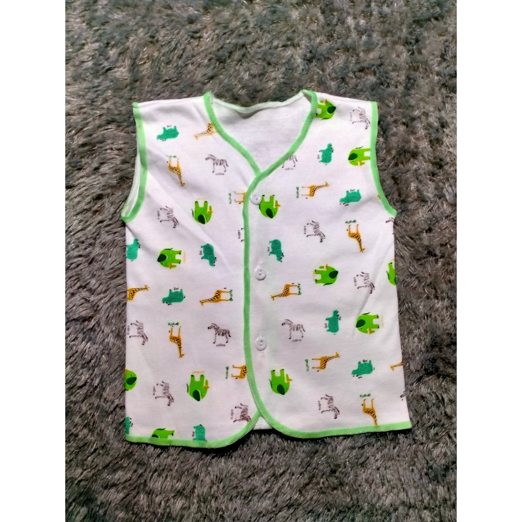 GROSIR 3 Helai Baju Bayi Buntung SNI Pakaian Bayi SNI Baru Lahir Perlengkapan Bayi SNI Newborn-1