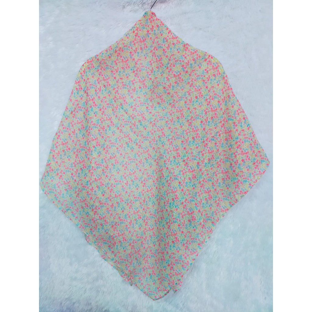 Kerudung Segiempat Jilbab / Kerudung Segiempat Motif / Kerudung Hijab 100cm x 100cm