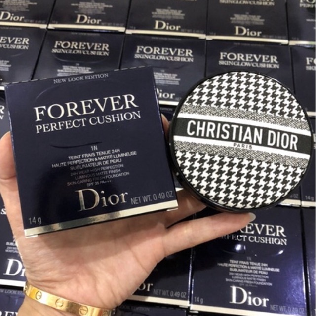 Dior Forever Perfect Cushion New Look Edition 24H 1N 2N Matte Glowing Cushion Foundation Limited Edi