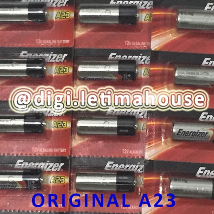 Baterai / Batere / Batre Remote Mobil Energizer A23 / A 23 / 23A Ori
