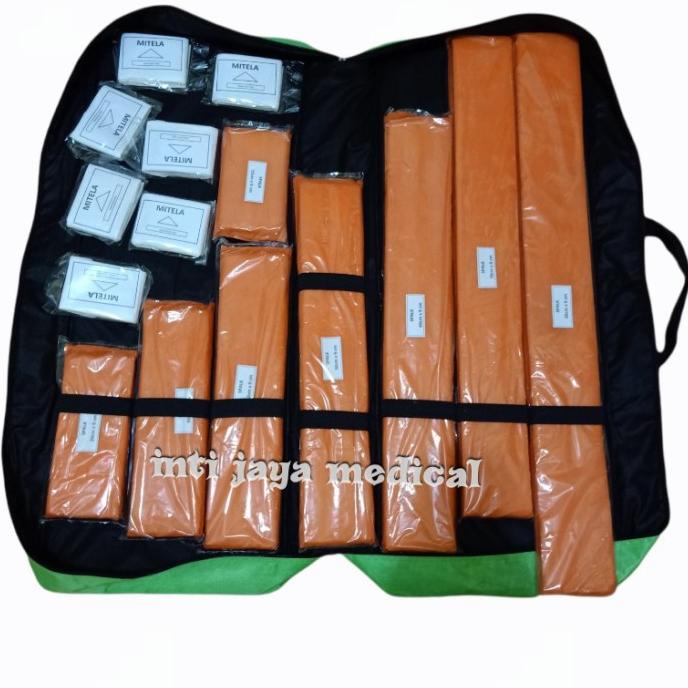 spalk kaki bidai set 8 + tas