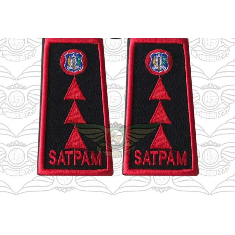 TERLARIS -  PANGKAT SATPAM PULL KAEN -Rumah Atribut
