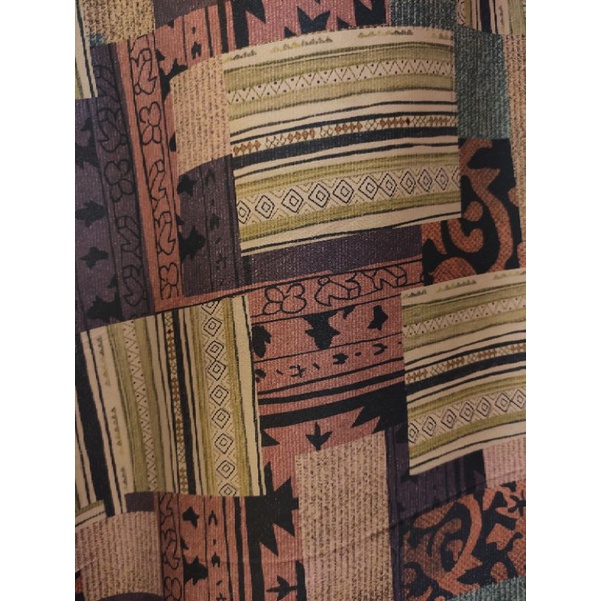 Kain Silky Sutra Motif Abstrak SPT-22265 B No 7 Premium