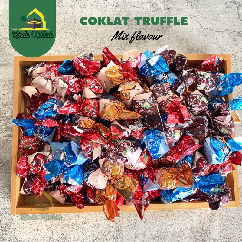 

Coklat Truffle trafel Turki Turkey mix flavor oleh oleh haji umroh