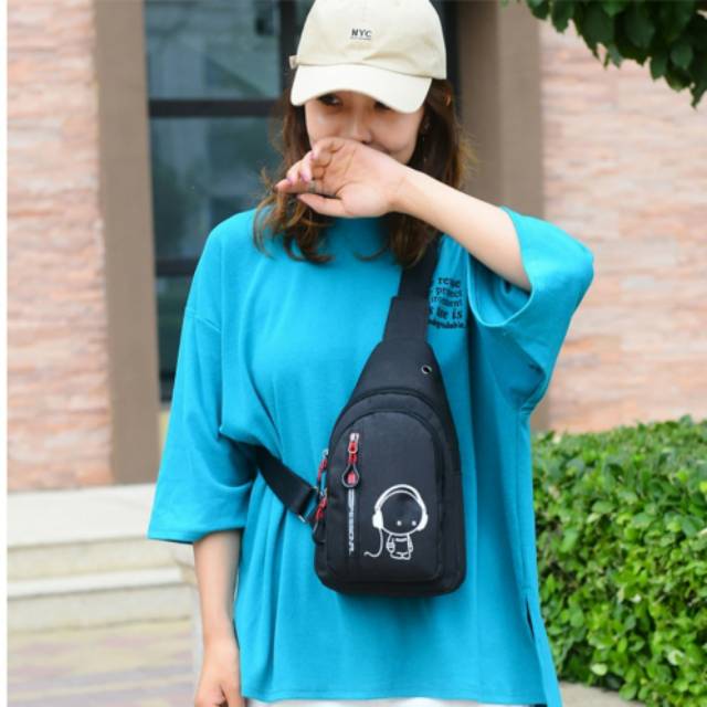 Hot Sale Akbar 2021 Waist Bag Casual Simple Selempang Dada Fashion Wanita Small Korean