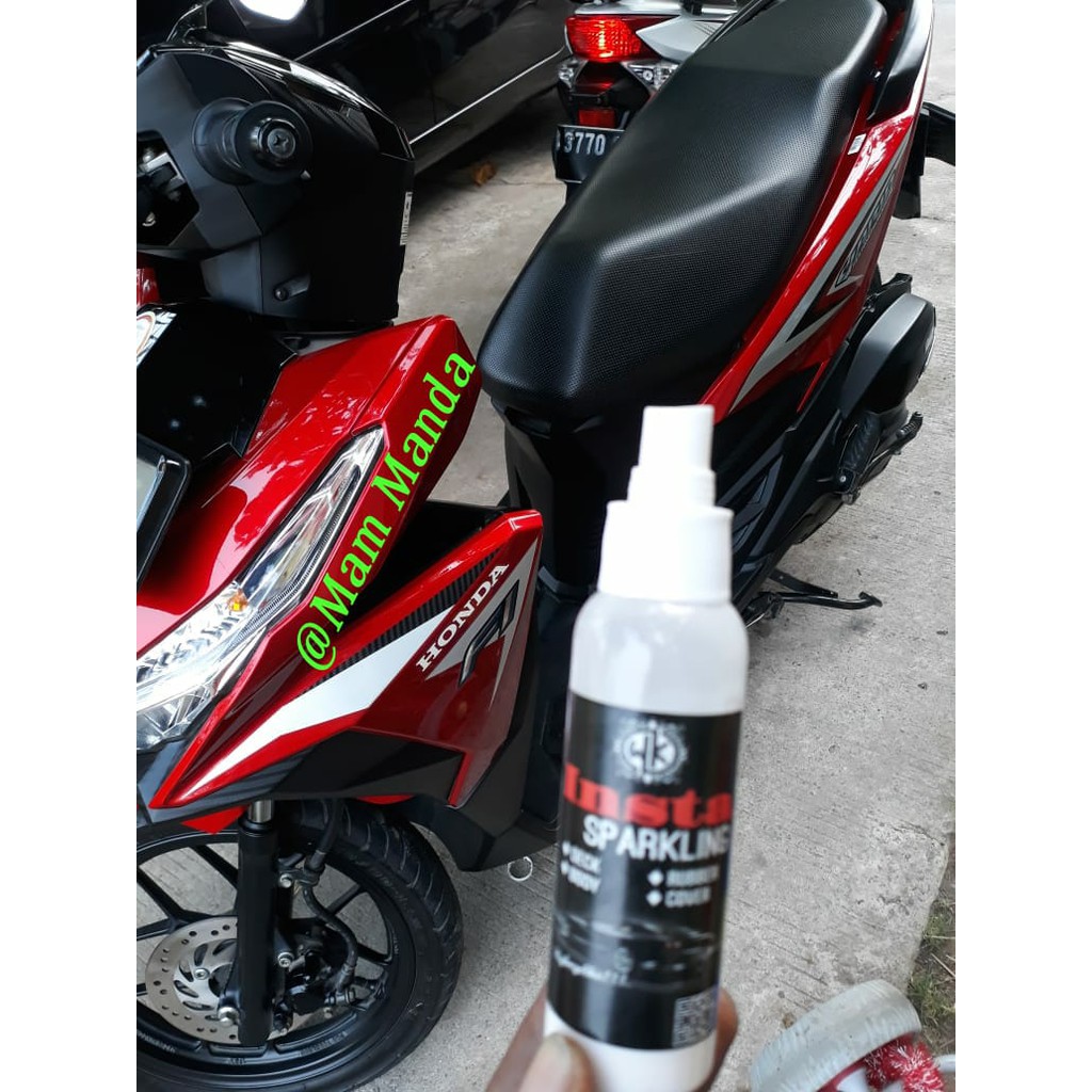 Pengkilap Body Motor &amp; Mobil / Insta Sparkling / Tahan lama / Daun Talas / Pengkilap Mobil Putih Hitam Silver Merah