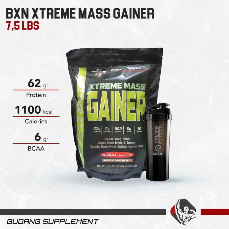 BXN Nutrition Xtreme Mass Gainer 7.5 Lbs Weight Gainer