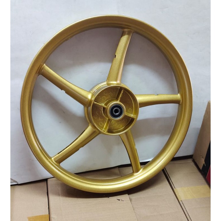 VELG PELAK V ROSSI BELAKANG PALANG 5 JUPITER MX DD 17×160 MODEL COPY RCB. PELEK VELG BELAKANG JUPITE