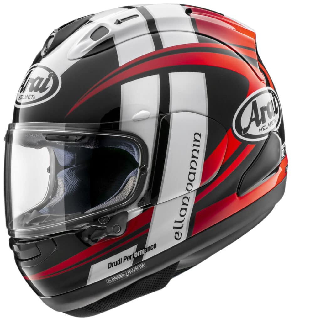 ARAI RX7X TT IOM RED 2022 LIMITED EDITION