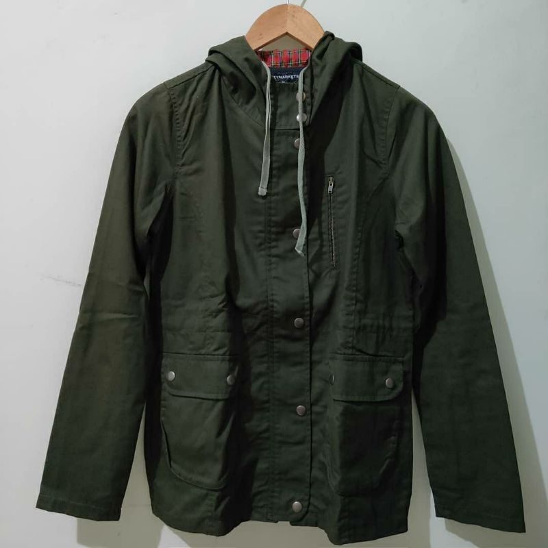 PRELOVED JAKET PARKA ARMY