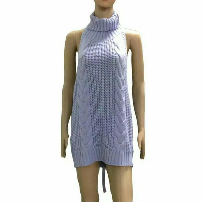 Sweater Virgin Killer Sweater Wanita Sexy