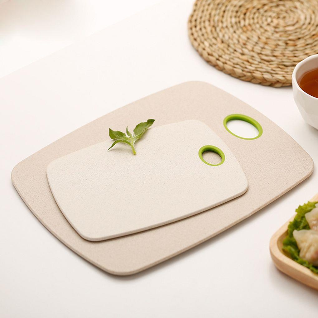 (house2020) 2pcs / Set Papan Potong Sayur / Daging Anti Slip Tahan Lama