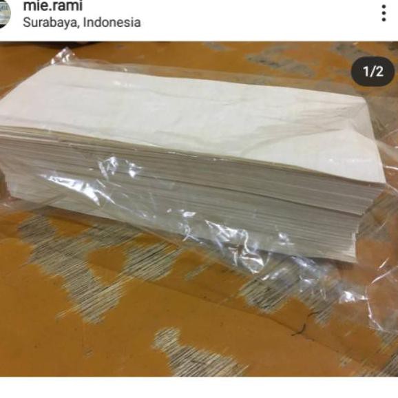 

R8J Kulit Samosa 8x28cm 1kg ( Isi Kurang Lebih 75 Lembar) ☃➨ (Ready Stock)