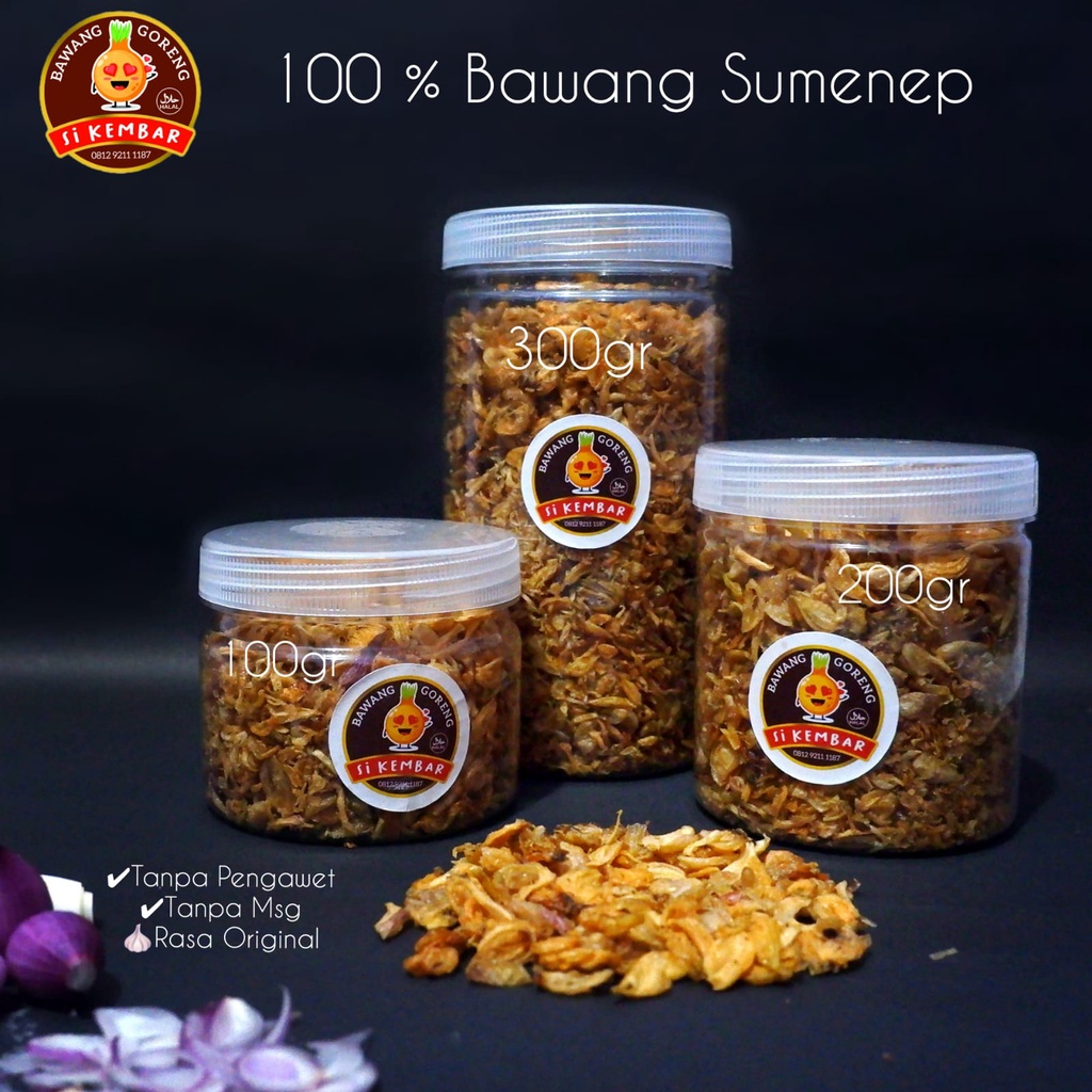 

Bawang Goreng Sumenep Original Premium 70gr 100gr 300gr