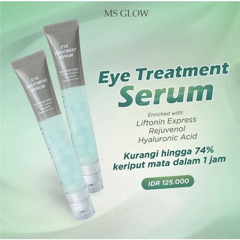 BISA COD EYE TREATMENT SERUM MS GLOW perawatan mata panda perawatan kantong mata