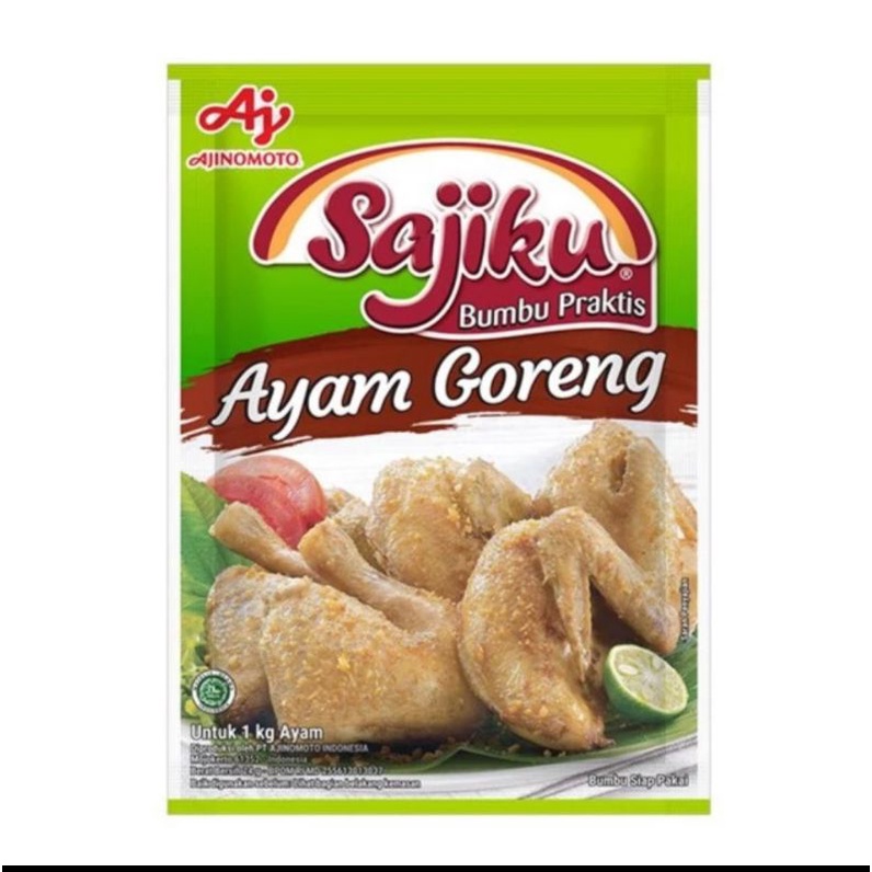 Jual Sajiku Bumbu Praktis Ayam Goreng Sachet Shopee Indonesia