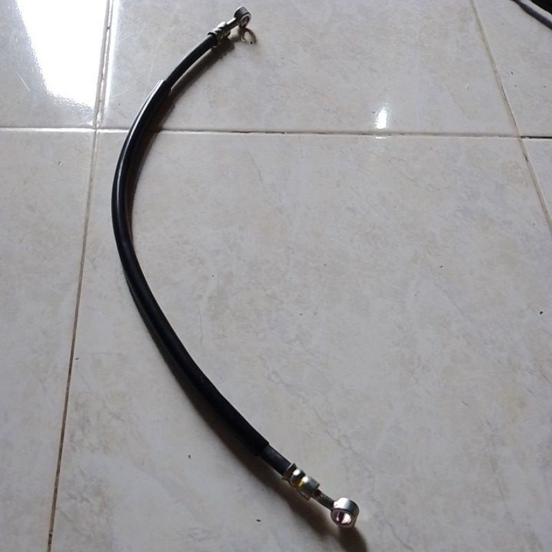 selang rem cakram kabel rem belakang kawasaki klx 150 panjang 60cm /23 inc original