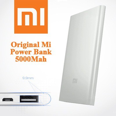 BARU POWERBANK XIAOMI ORIGINAL 5000 MH ULTRA THIN, UANG BALIK 2X BILA PALSU TERBARU