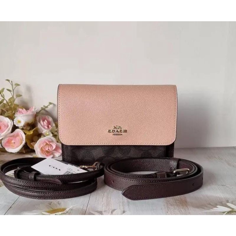 coach foldover belt bag