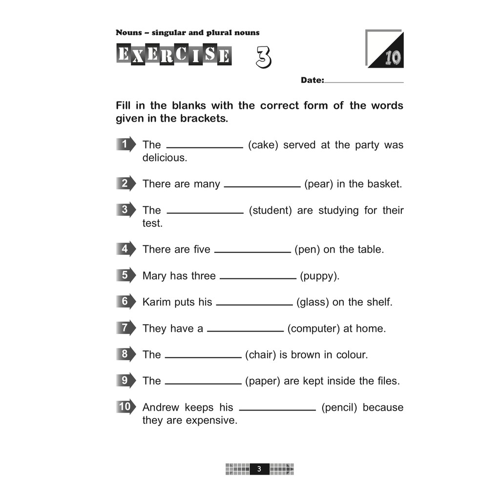 Grammar : Basic Grammar For Primary-1