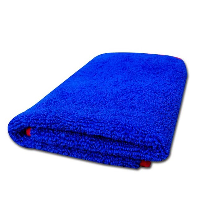 Lap Microfiber / Mikrofiber 420 Gsm (Biru) -  40x40 cm  - Lap Mobil / Motor , Bebas Baret