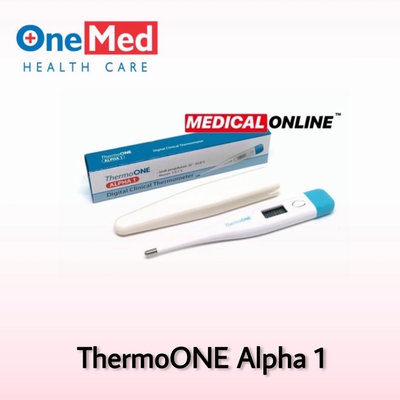 THERMOMETER DIGITAL ALPHA 1 ONEMED MEDICAL ONLINE TERMOMETER MEDICALONLINE