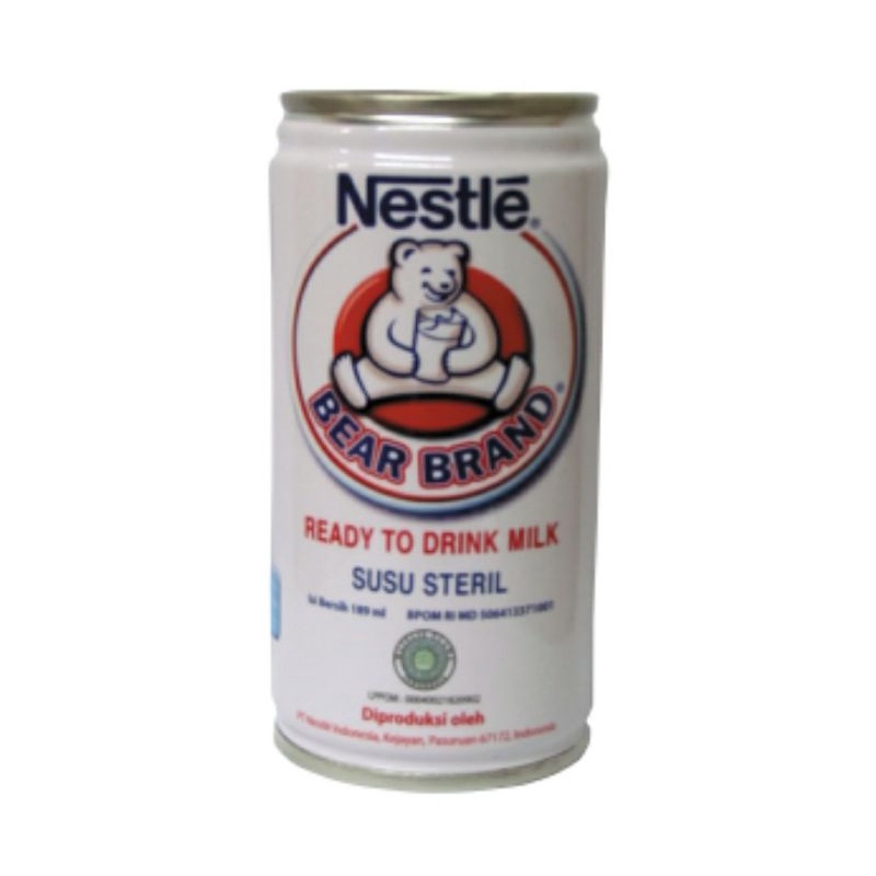 

Bear Brand Susu Encer Steril KLG 189mL