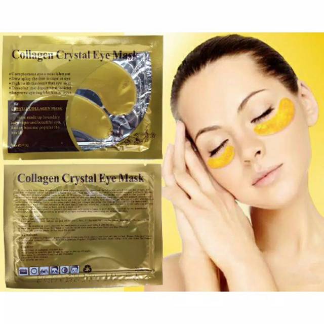 Collagen crystal eye mask