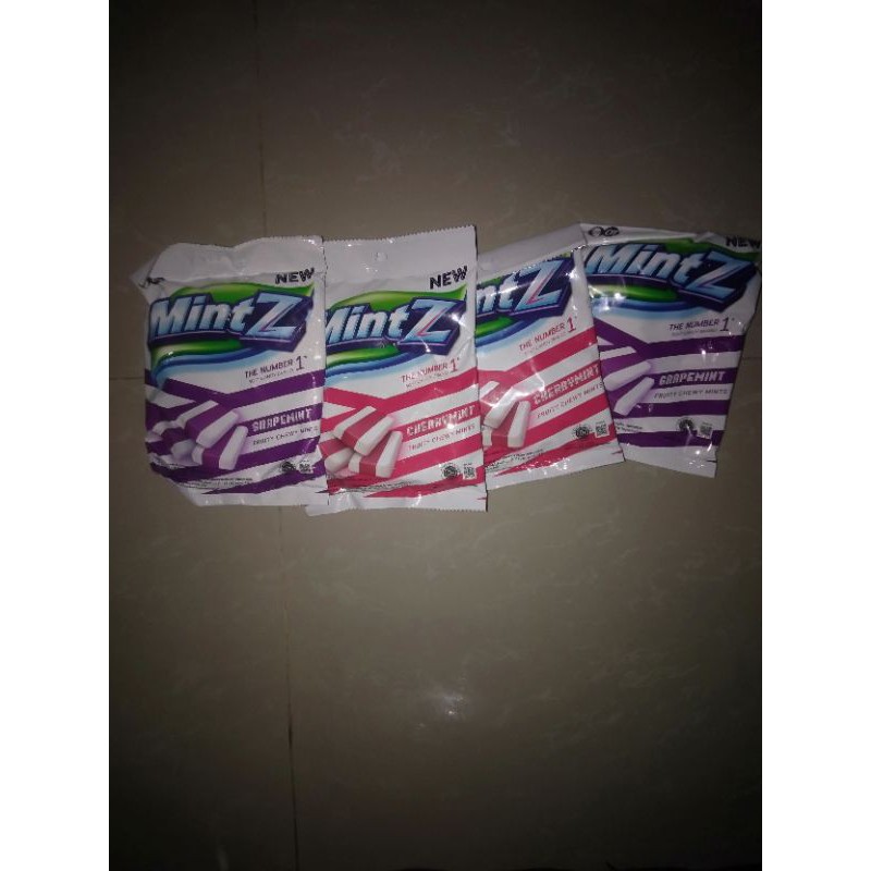 

Mintz Permen Cherymint (x2) + Mintz Permen Grapemint (x2)