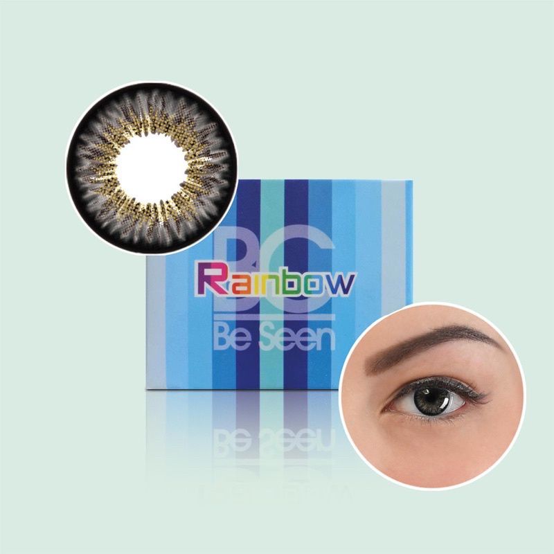 SOFTLENS RAINBOW SAPPHIRE FREE LENSCASE / SOFLENS / SOFTLEN / RAINBOW BC BE SEEN SAPPHIRE / SOFTLENS MURAH / SOFTLENS NATURAL