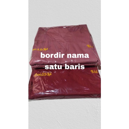 bordir nama/bordir logo/emblem/bordir komputer