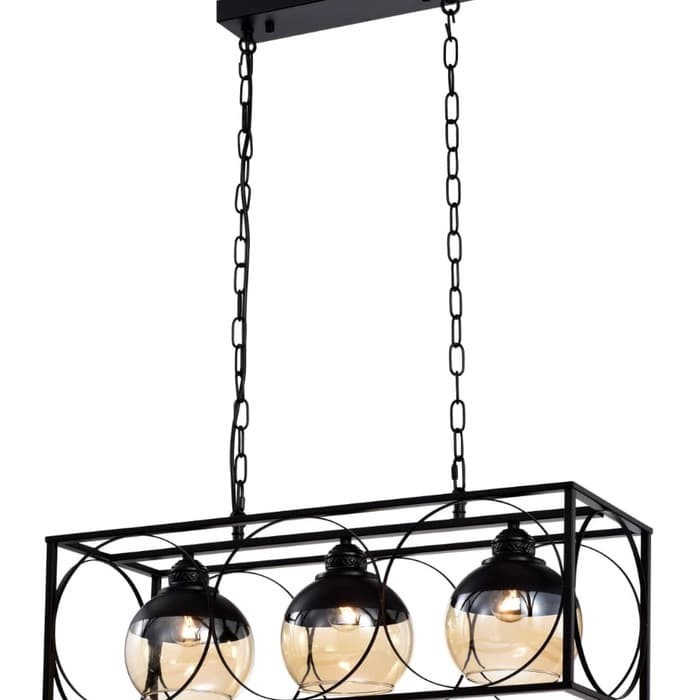 LAMPU GANTUNG MINIMALIS VINTAGE 3 LAMPU