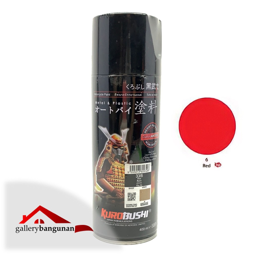 Samurai 6 Red | Pilok Samurai | Pilox Samurai