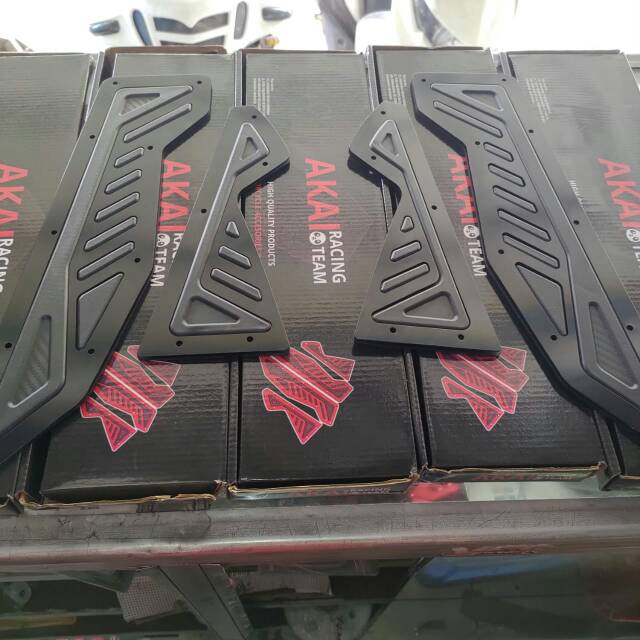 Bordes Nmax Plat Bordes Namx Lama / Plat Bordes Pijakan Nmax /Alas Kaki Motor Yamaha Nmax