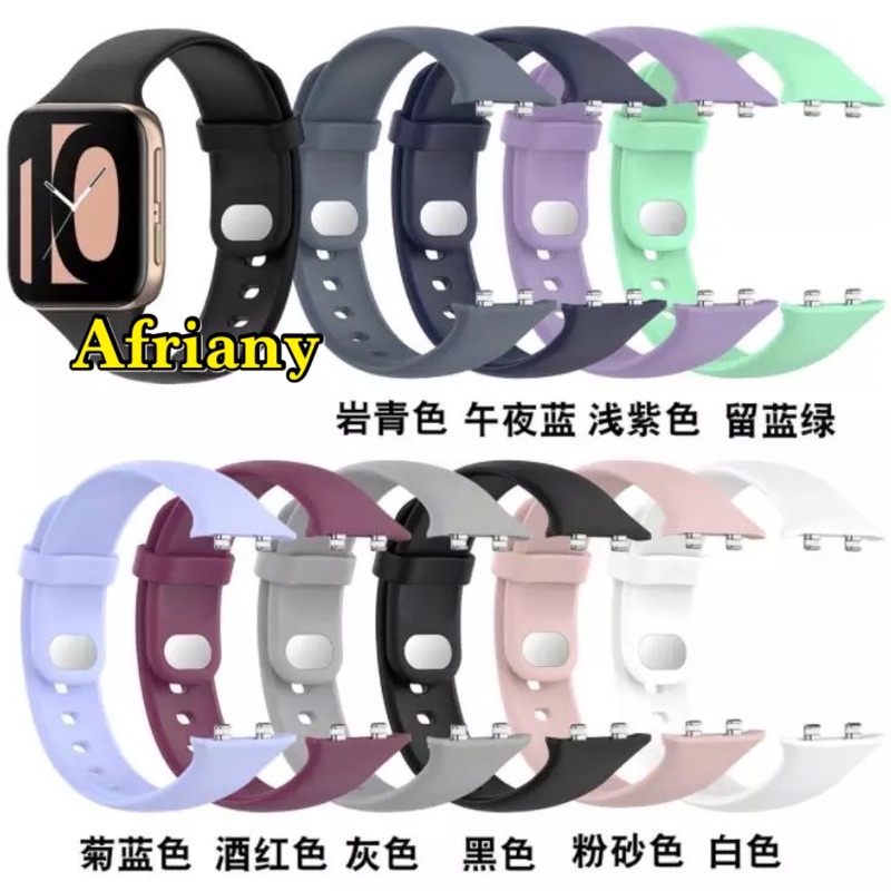 Strap Rubber Oppo Watch 41mm 46mm Tali Jam Smartwatch OPPO