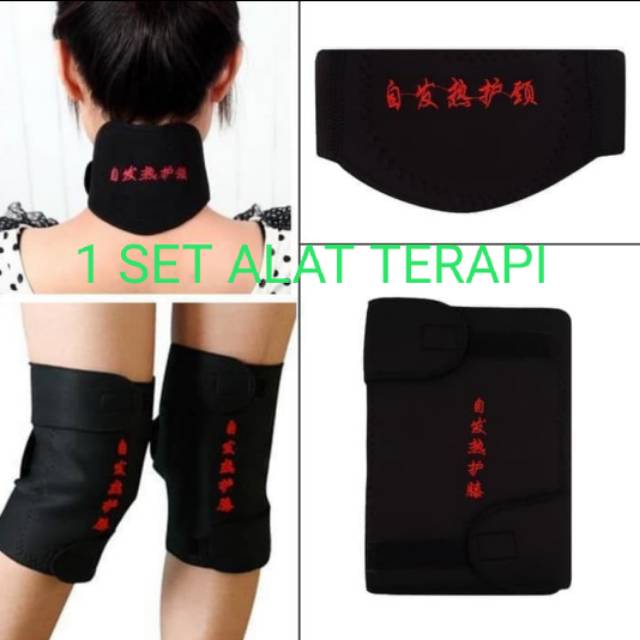 ALAT TERAPI PANAS MAGNET 1 SET Untuk Terapi Pinggang Leher & Lutut  Betkualitas