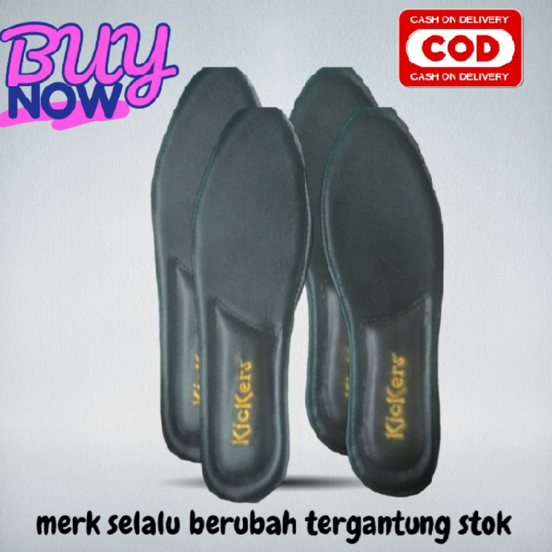 Insole alas dalam sepatu wanita slip on balet kantor