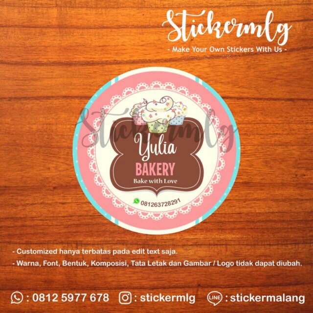 

Sticker Label Produk 0266