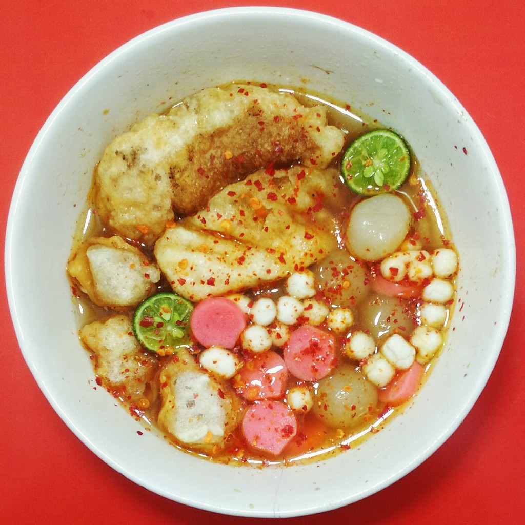 New Baso Aci Ajay Topping Sosis Cuanki Cilok Bakso Instant Instan